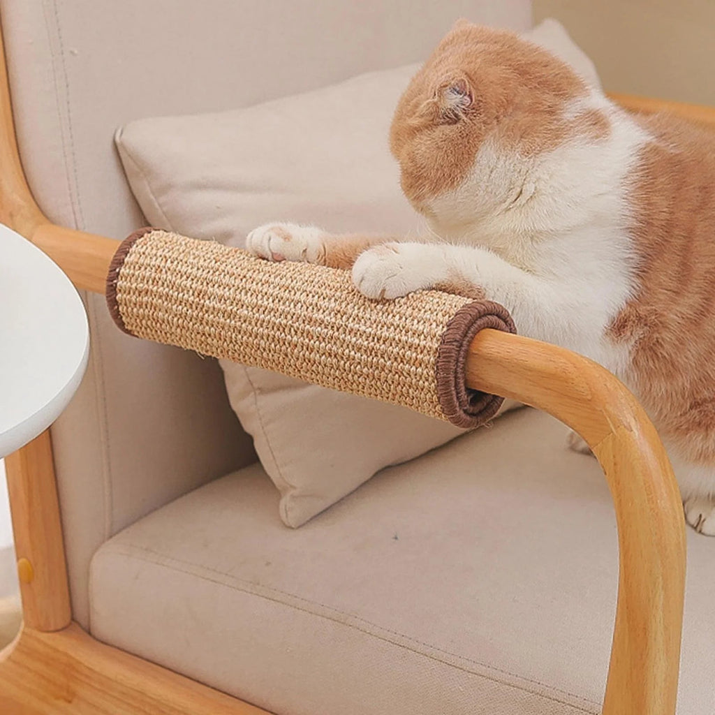 perfeclan Eco-Friendly Sisal Cat Scratcher Mat – Multi-Use Scratch Pad, Play Mat, and Furniture Protector
