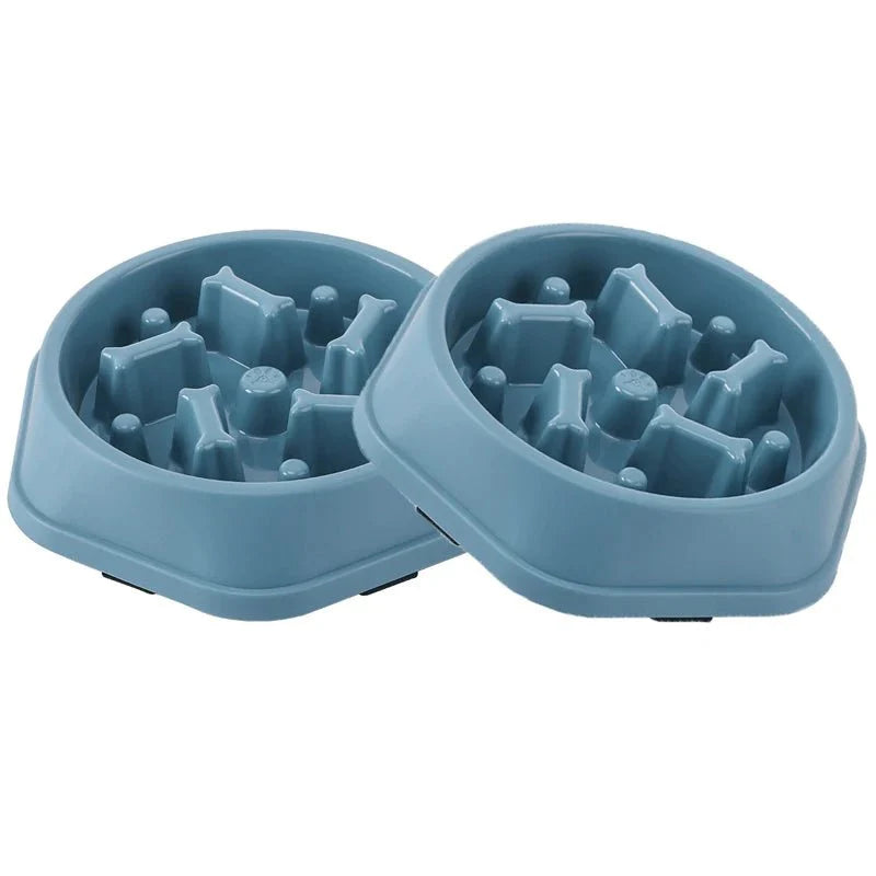 Slow Feeder Dog Bowl – Anti-Choking Puzzle Food Dish