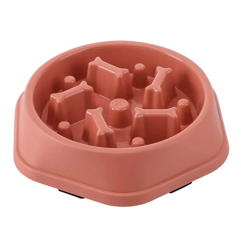 Slow Feeder Dog Bowl – Anti-Choking Puzzle Food Dish