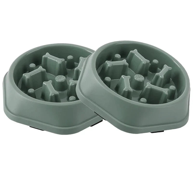 Slow Feeder Dog Bowl – Anti-Choking Puzzle Food Dish