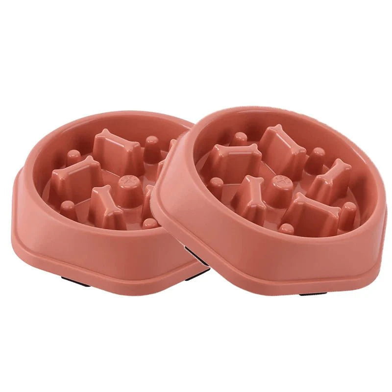 Slow Feeder Dog Bowl – Anti-Choking Puzzle Food Dish